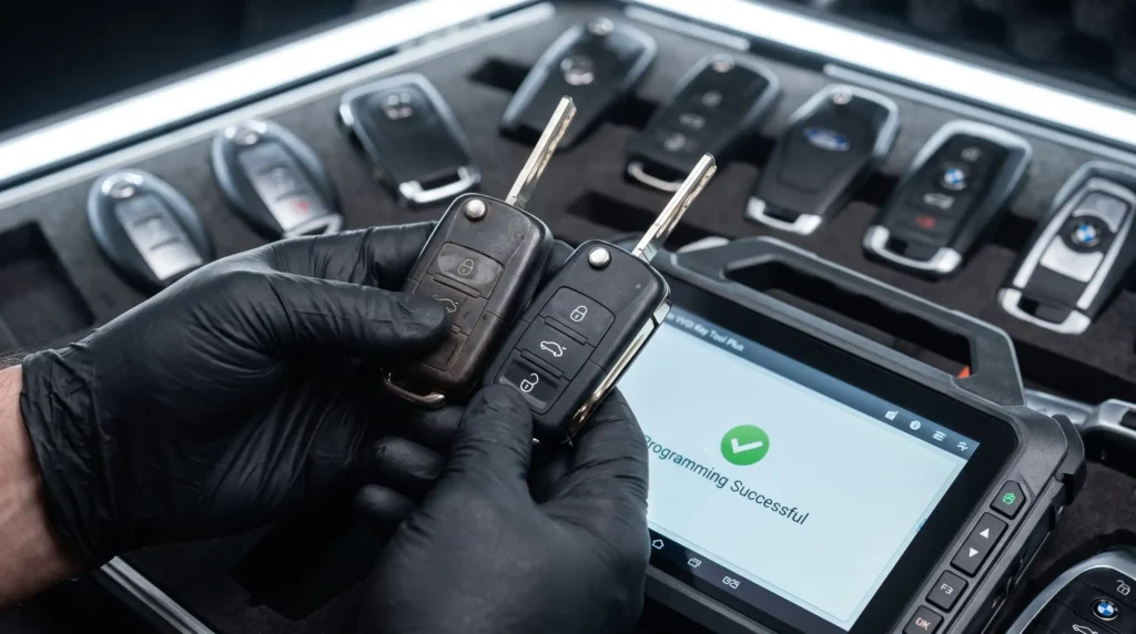 Duplicado de llaves de presencia o Smart Keys para autos realizado por cerrajero experto en CDMX.